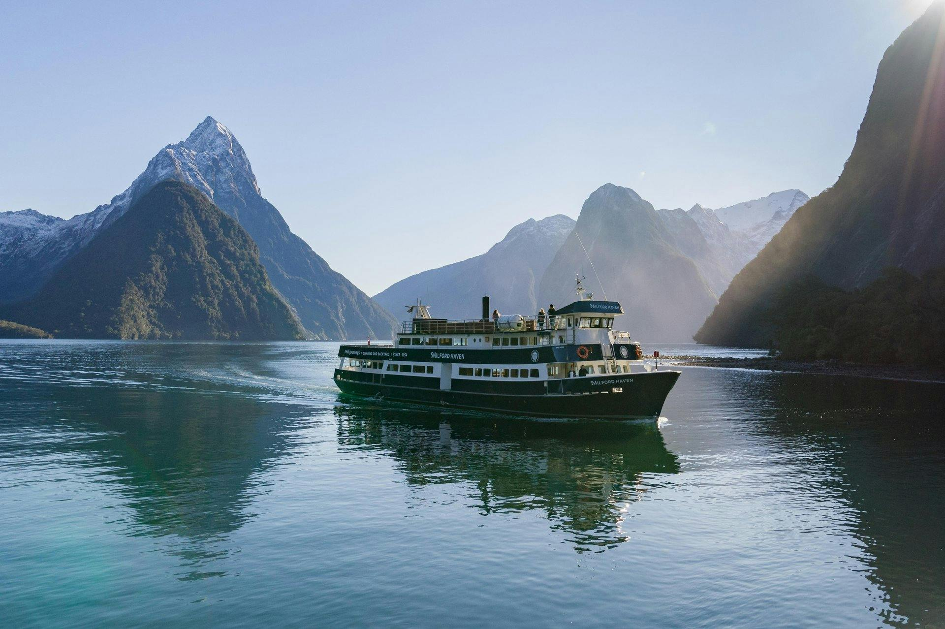 Milford Sound: Signature Cruise by RealNZ with Champagne & Canapes - Photo 1 of 14